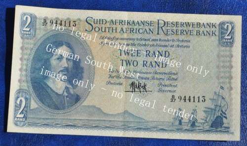 R2 1961, prefix B37, A/E, MH de Kock, 4th and only issue ***AU***