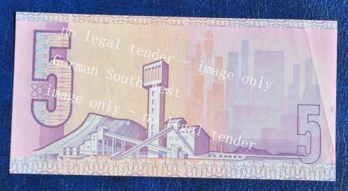 R5 1984 prefix X18, E/A, GPC de Kock, 3rd issue ***EF+*** replacement note