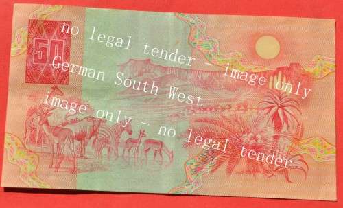 50 Rand 1984 R50, prefix AB, A/E, GPC de Kock, 3rd issue - very collectible condition