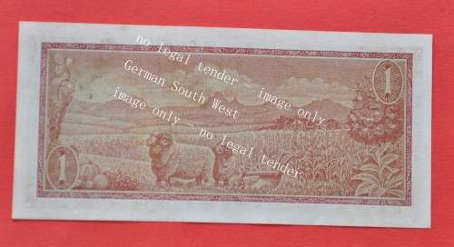 1 Rand 1975 R1, prefix Z32, E/A, TW de Jongh, 3rd issue - UNCIRCULATED REPLACEMENT NOTE