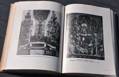 DEUTSCHE KUNST (first edition 1934) stunning antiquarian book on German artworks and architecture