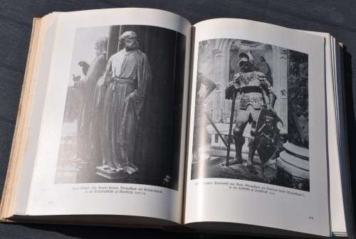 DEUTSCHE KUNST (first edition 1934) stunning antiquarian book on German artworks and architecture