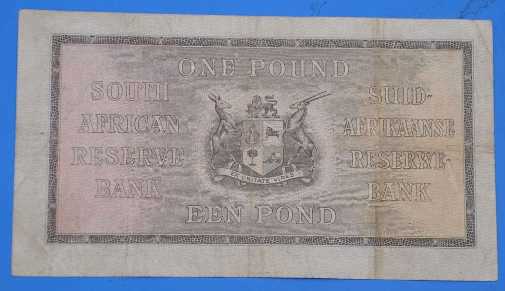1 Pound 1943, prefix A/130, J. Postmus, only issue ***VF***