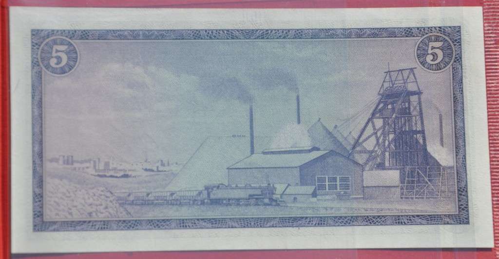 R5 1975, prefix F/297, A/E, TW de Jongh, 3rd issue ***AU/UNC*** Hern #440