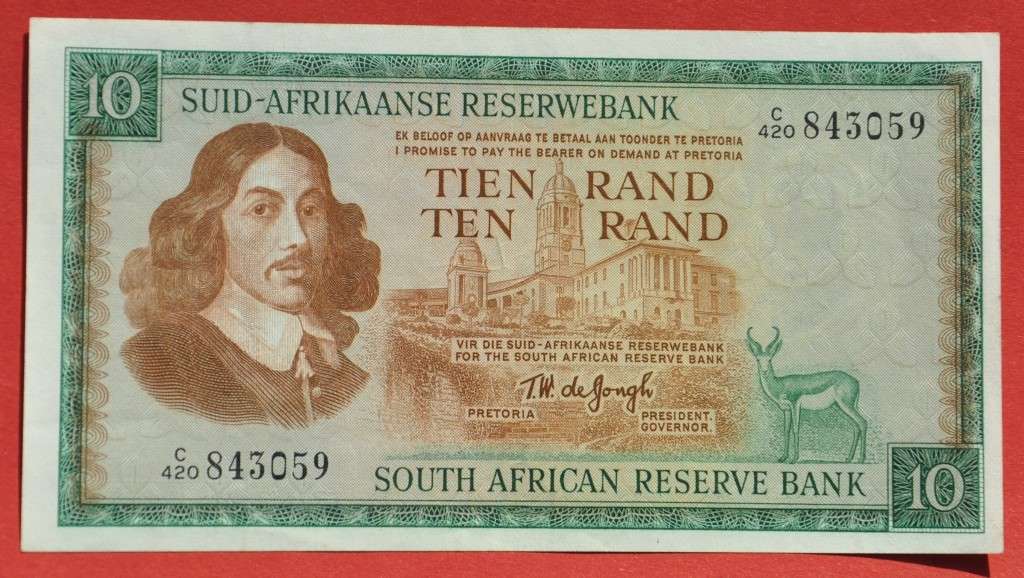 R10 1975, prefix C/420, A/E, TW de Jongh, 3rd issue ***EF*** Hern #520