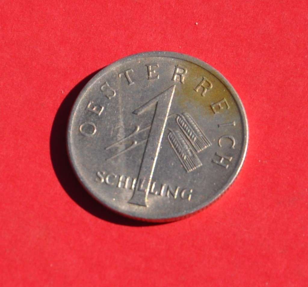 AUSTRIA 1 Schilling 1934 (EF+) & ALLIED ATROCITIES and MASSACRES IN GERMANY/AUSTRIA 1944-51