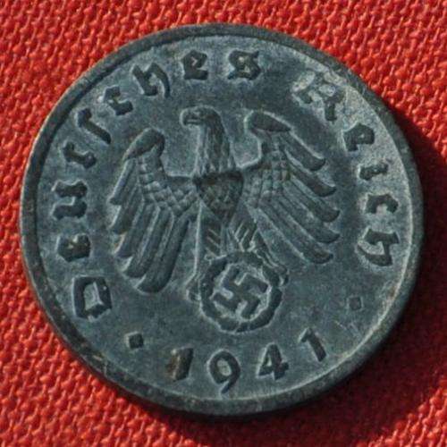 DEUTSCHES REICH - 1 REICHSPFENNIG 1941 F
