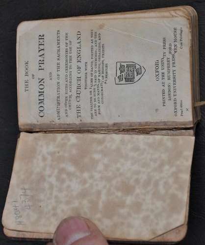 Vintage edition of THE BOOK OF COMMON PRAYER by THE CHURCH OF ENGLAND