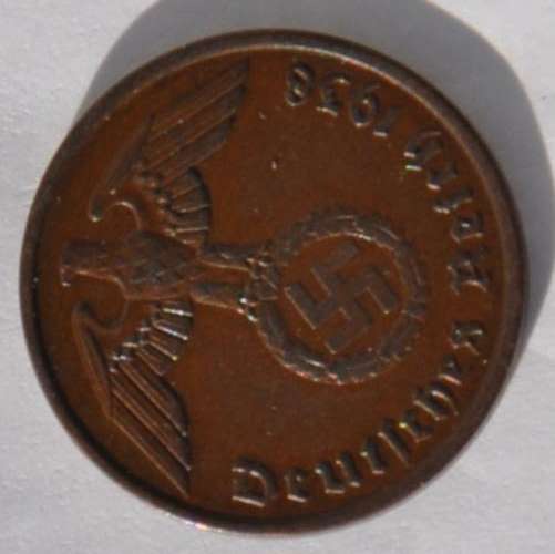 DEUTSCHES REICH - 2 REICHSPFENNIG 1938 A