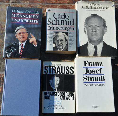 6 DEMANDING BIOGRAPHIES ON FAMOUS CONTEMPORARY GERMAN POLITICIANS deutsche Fassung PICK UP POSSIBLE