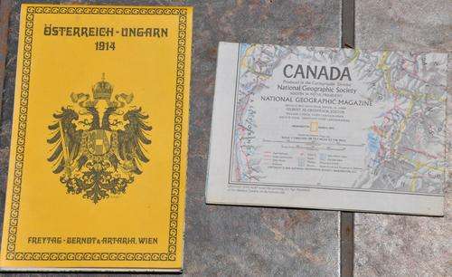2 maps CANADA & AUSTRIA-HUNGARY