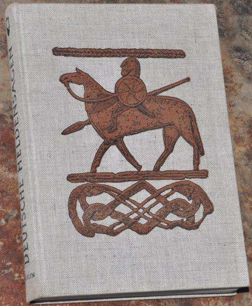 DEUTSCHE HELDENSAGEN  (1955) - rare collectible on Germanic beliefs & custom