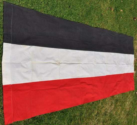 GERMAN REICH FLAG - (huge pole flag) - Deutsches Reich Flagge - VINTAGE!