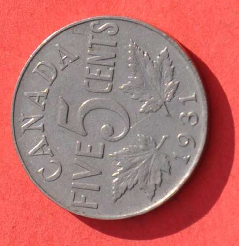 R1 Auction - No Reserve!!!! - CANADA 5 Cents 1931 - CONDITION!!! - TOP NUMISMATIC COLLECTIBLE