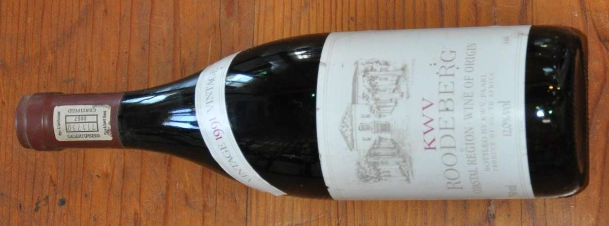 KWV ROODEBERG 1991 - PICK UP POSSIBLE