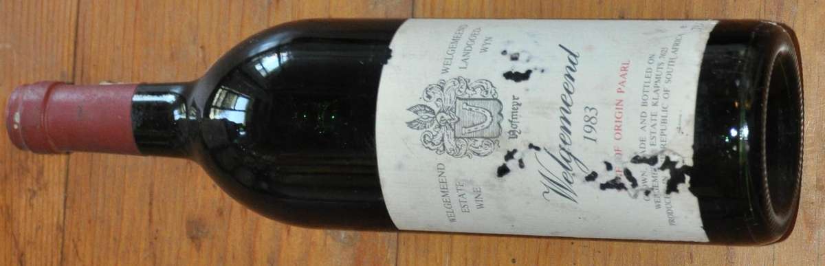 WELGEMEEND LANDGOEDWYN 1983 - PICK UP POSSIBLE