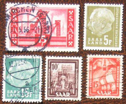 SAARLAND Besatzungszone