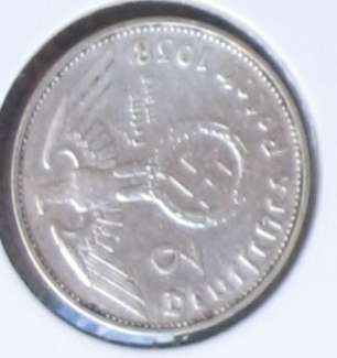 DEUTSCHES REICH - 2 REICHSMARK 1938 F - REICHSADLER & SWASTIKA - Popular German Silver Coin TOP