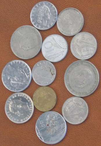 VALUABLE SPAIN & ITALY COINS Includes Silver