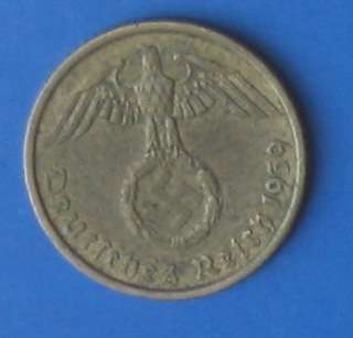 DEUTSCHES REICH - 5 REICHSPFENNIG 1939 A