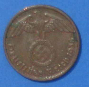 DEUTSCHES REICH - 2 REICHSPFENNIG 1938 D