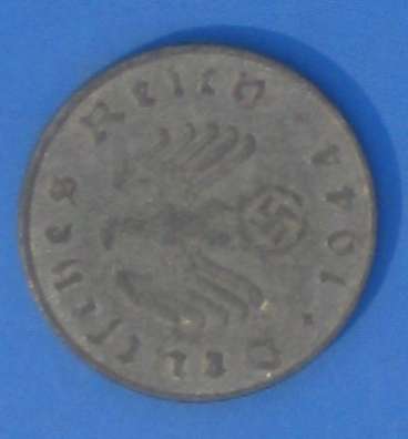 DEUTSCHES REICH - 10 REICHSPFENNIG 1944 A