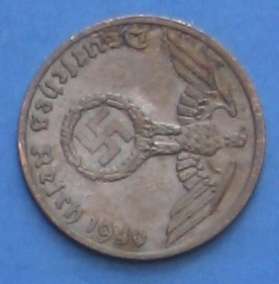 DEUTSCHES REICH - 1 REICHSPFENNIG 1940 A