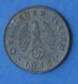 DEUTSCHES REICH - 1 REICHSPFENNIG 1943 A