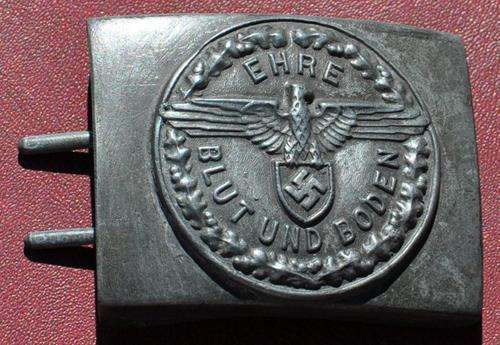 GERMAN BUCKLE Ehre, Blut und Boden  - WINTER SPECIAL! - VIEW all scans