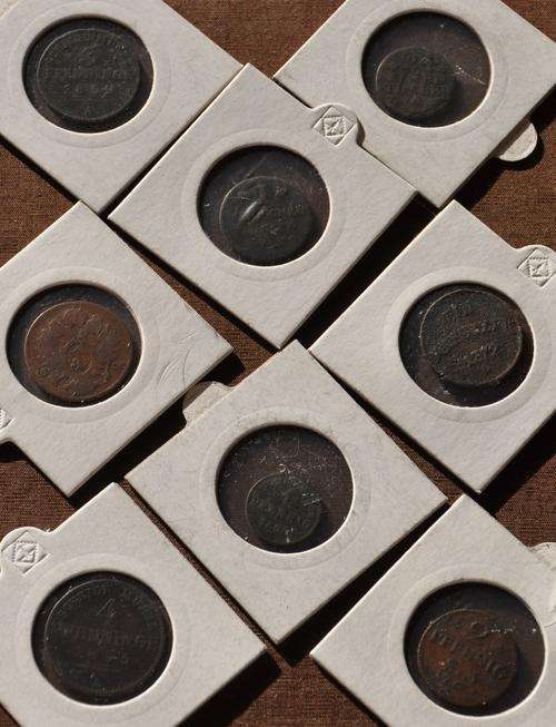 REICHSTHALER 1765 A plus 8 other German top coins 18th & 19th century - UNIQUE NUMISMATIC CHANCE