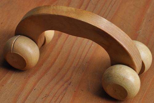 WOODEN MASSAGE EQUIOMENT - also for do it yourself purposes