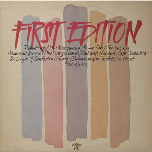 Fripp / Manzanera / Eno / Hassell / Byrne - First Edition   LP