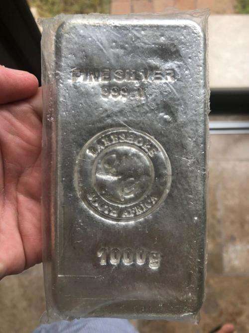 1000g silver bullion bar