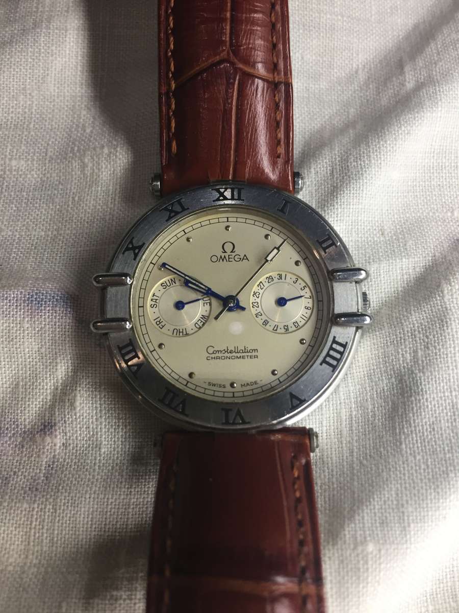 OMEGA CONSTELLATIO DAY DATE QUARTZ 32MM
