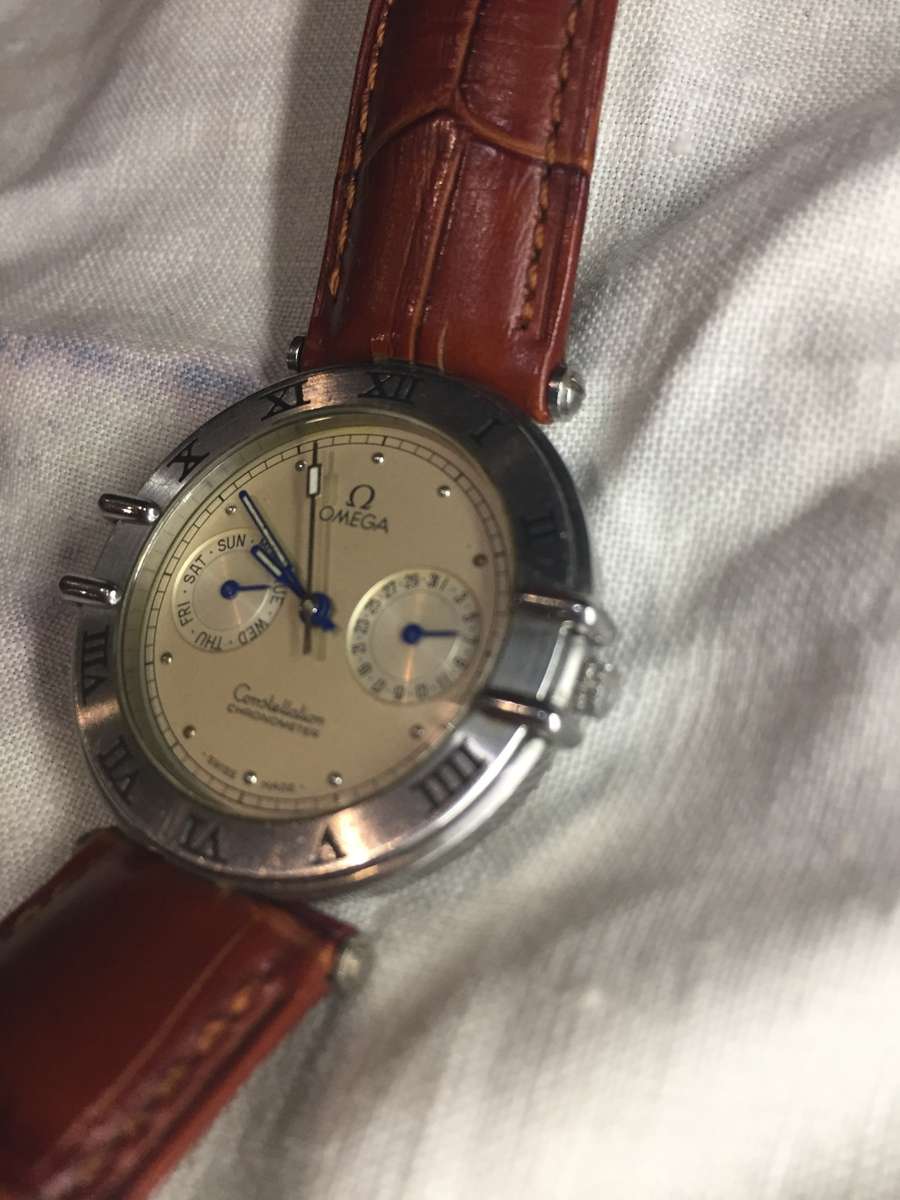 OMEGA CONSTELLATIO DAY DATE QUARTZ 32MM