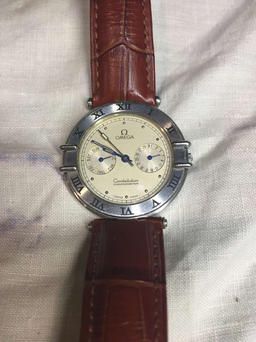 OMEGA CONSTELLATIO DAY DATE QUARTZ 32MM