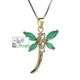 STUNNING DRAGONFLY JADE PENDANT