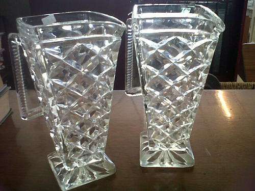 *** Cut Glass Vase ***