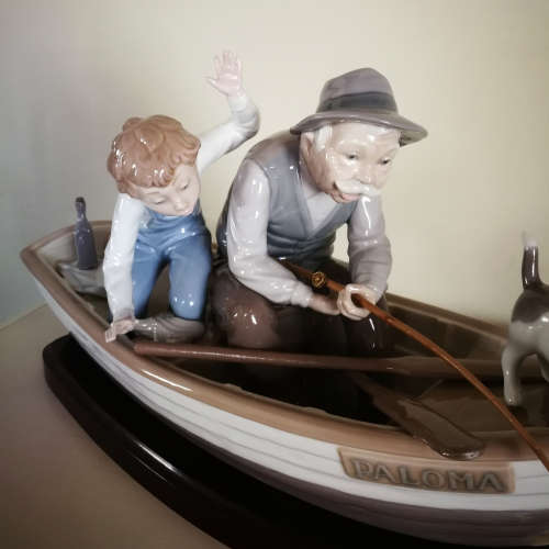 Very unique Lladro porcelain figurine