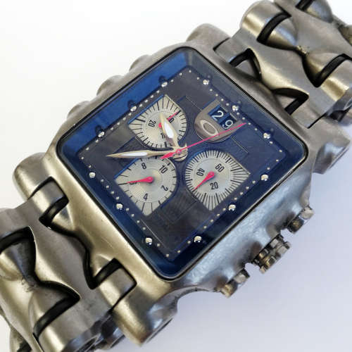 Men's Oakley Minute Machine 10-194 Titanium Chronograph Swiss Made Watch