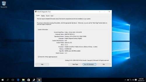Acer Aspire E-series| i7 4th gen, 8GB Ram, 500GB Hard Drive