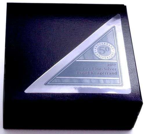 PERFECT 2017 PROOF KRUGERRAND 1oz SILVER - NGC PF70 ULTRA CAMEO - 50th ANNIVERSARY - MINTAGE = 15000