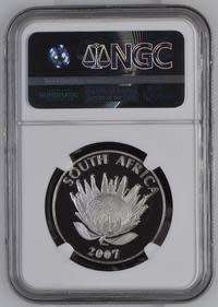 *** 2nd Finest - Only 6 Better *** Protea 2007 Silver R1 FW De Klerk - MS68.