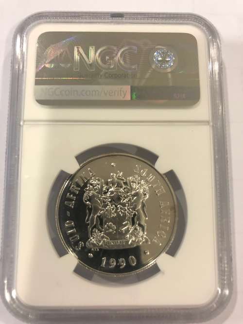 *** Only 1 x Coin Graded Higher *** 1990 Silver R1 - NGC Graded PF67 Cameo.