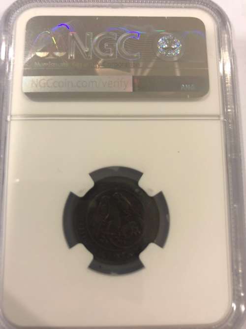 1924 Farthing (1/4 Penny) - NGC Graded MS64BN - Top Class Coin !!!