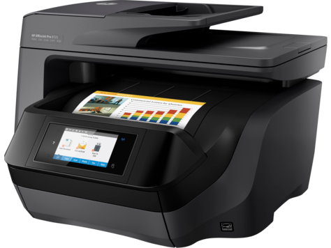 HP Officejet Pro 8725 eAiO Printer