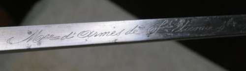 1879 model Gras bayonet