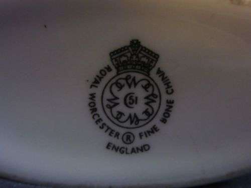 Vintage Royal Worcester Cigarette Holder in Bournemouth ~ Stunning Toothpick /Business Card Holder