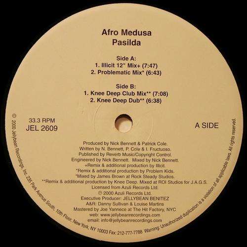 Afro Medusa - Pasilda  [2000 12" Maxi Vinyl - House]