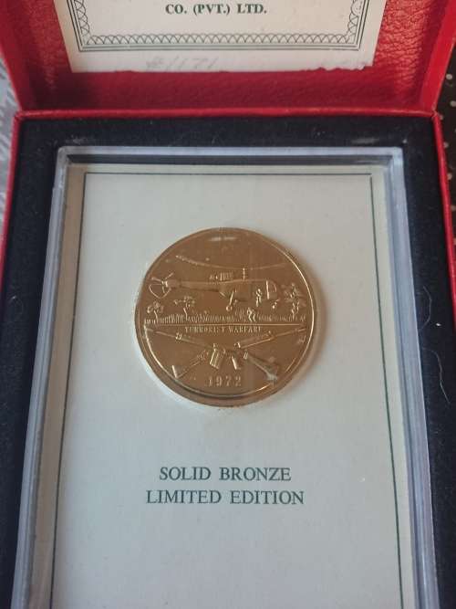 RHODESIA HISTORY MEDALLION volume 3